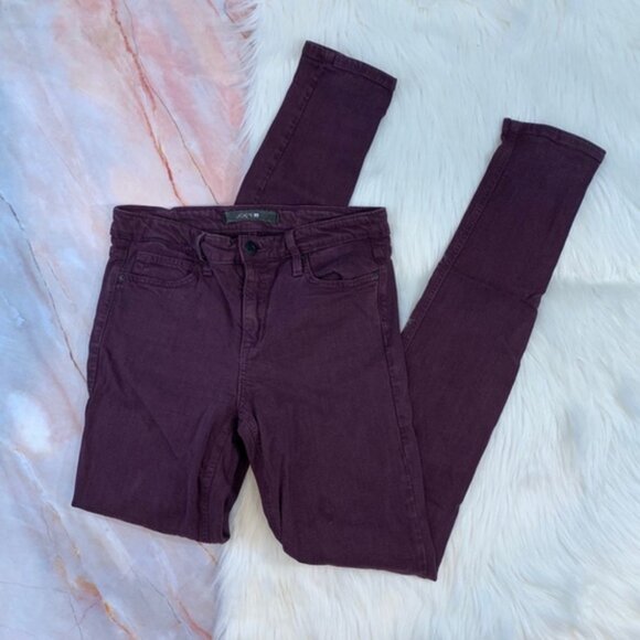Joe's Jeans Denim - Joe's Jeans purple mid rise skinny jeans size 28
